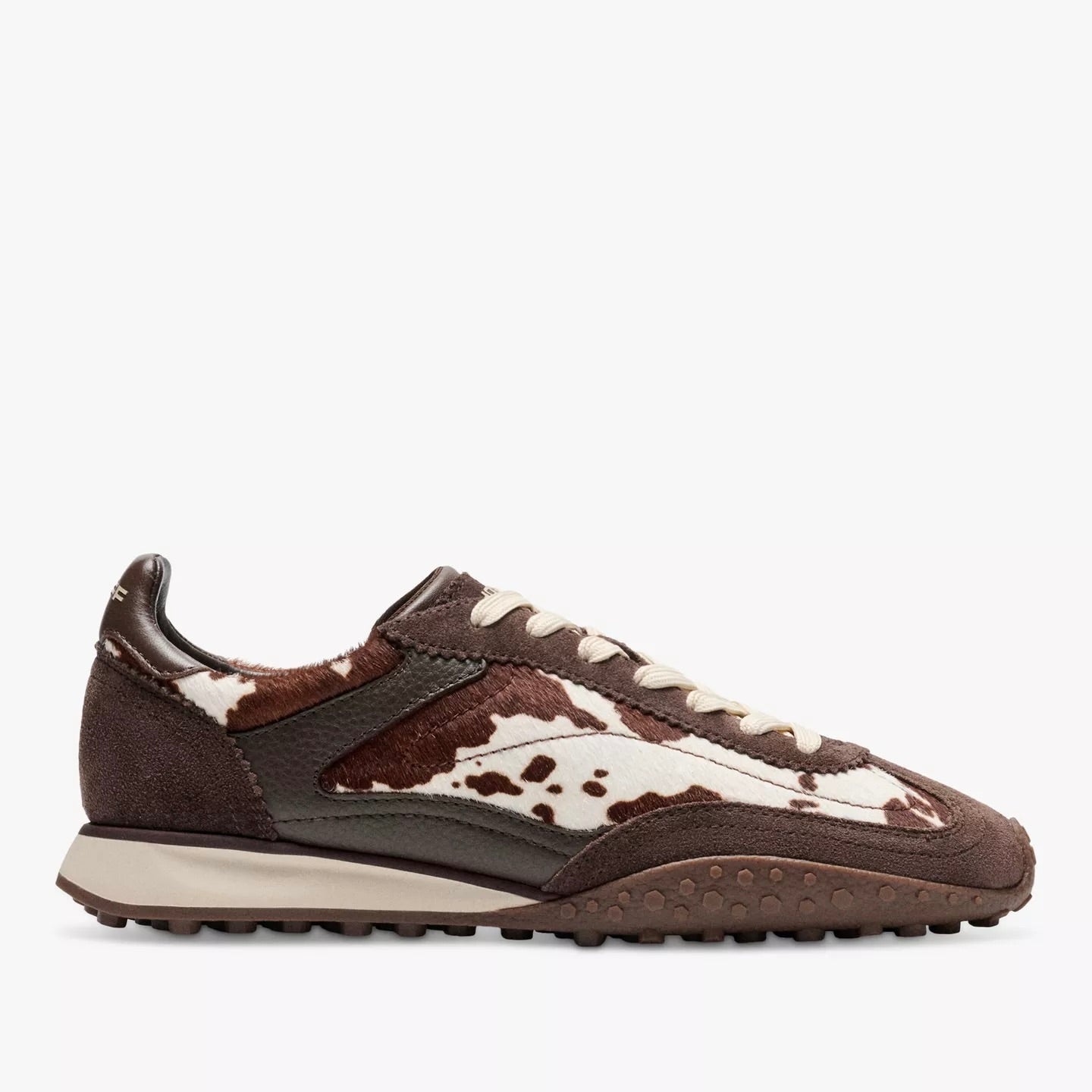 Hoff Bridge Trainers - Brown with Animal Print