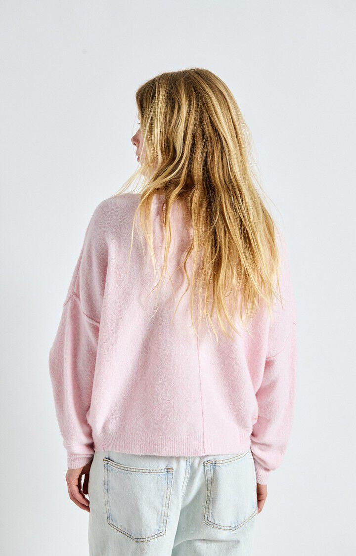 American Vintage Damsville Jumper - Melange Sugared Almond