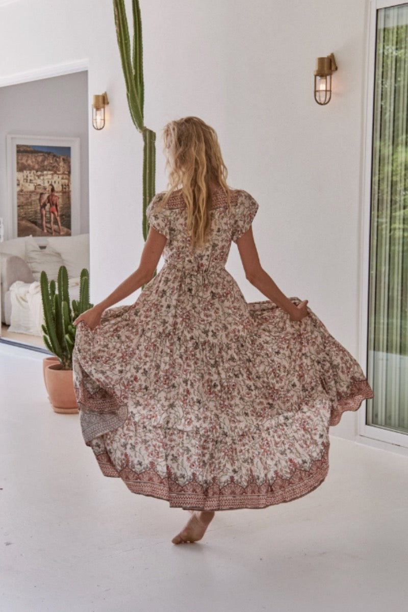 Jaase Paola Print Melissa Maxi Dress - Floral