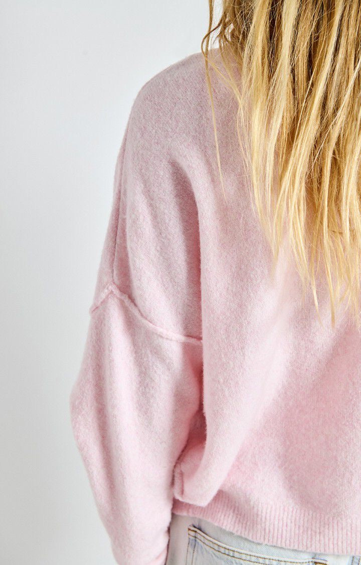 American Vintage Damsville Jumper - Melange Sugared Almond