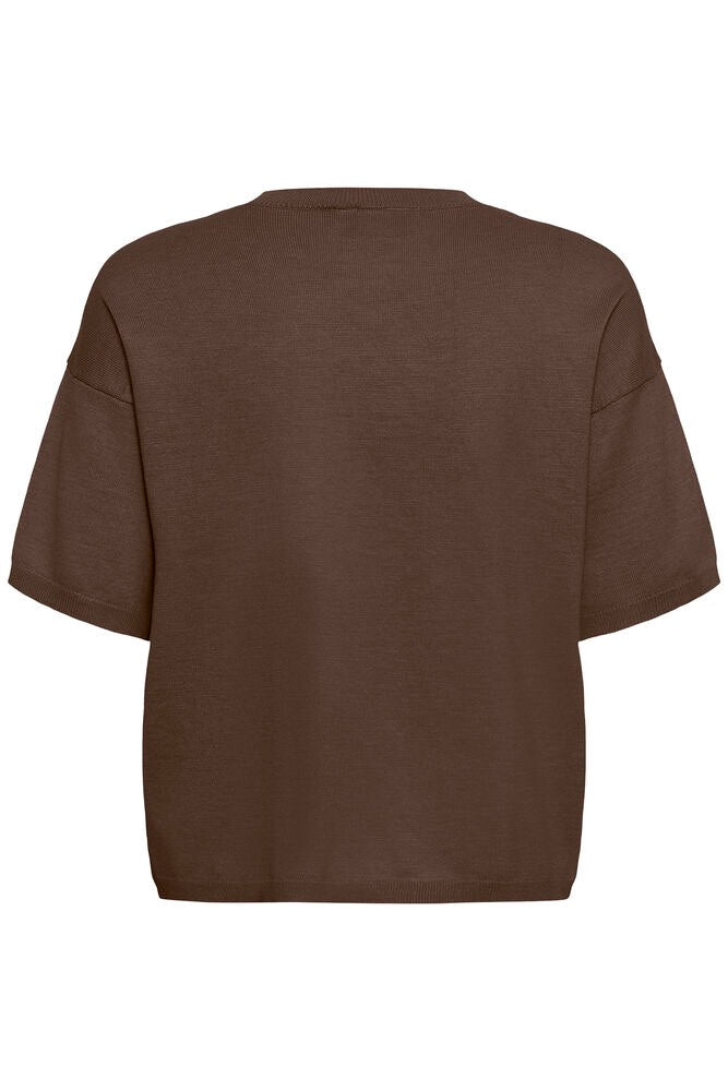 Saint Tropez Mila Short Sleeve Pullover - Brown