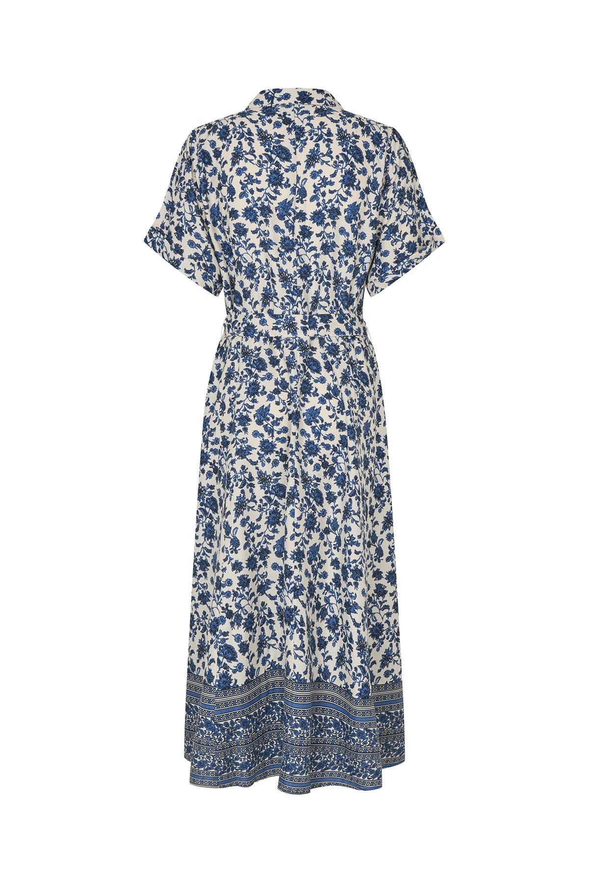 Lollys Laundry Blake Midi Dress - Blue