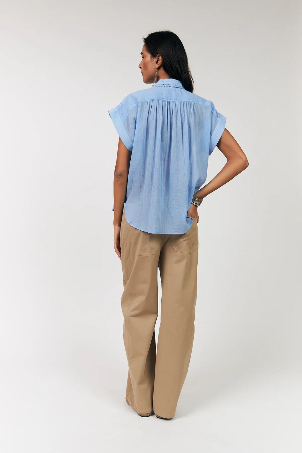Lollys Laundry Badal Shirt - Blue