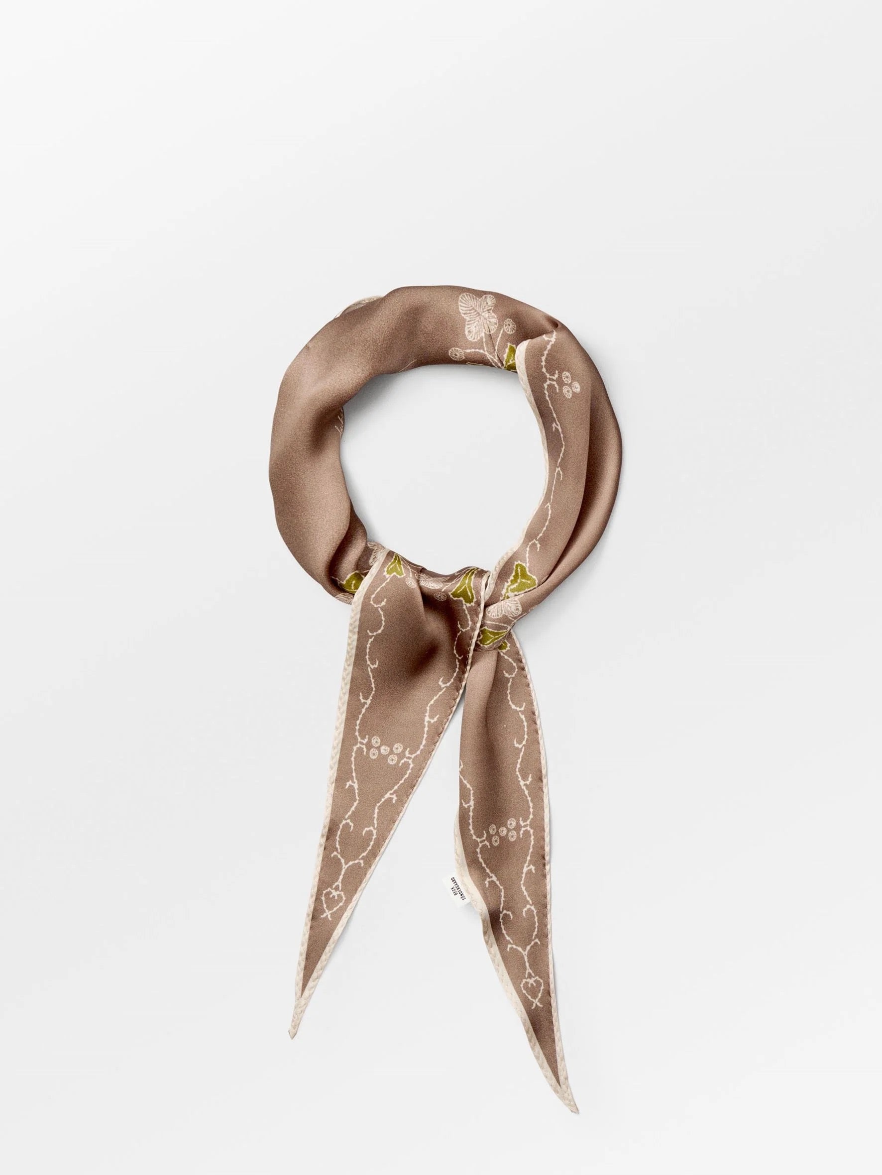 Becksondergaard Brodaria Diamond Scarf - Pine Bark