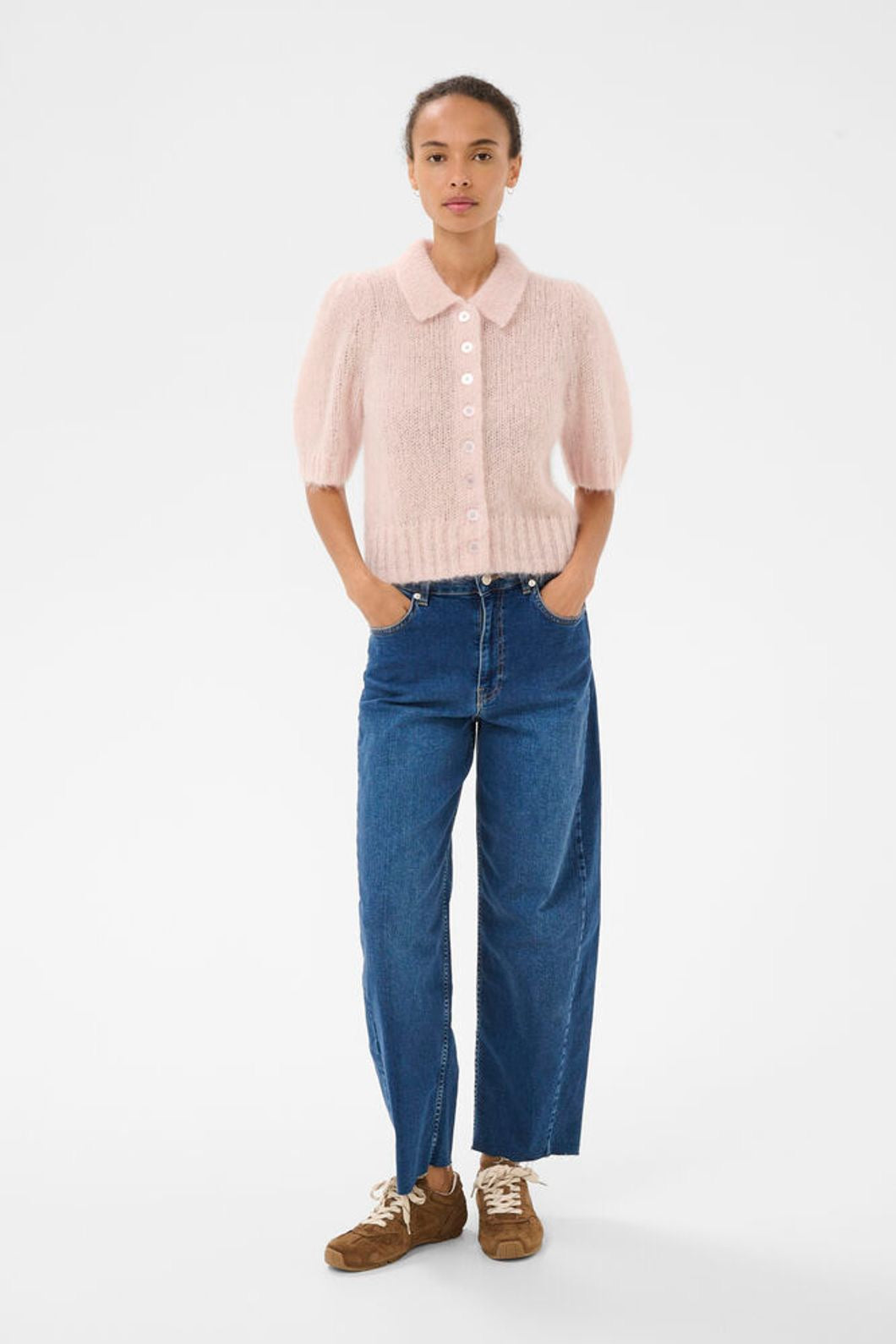 Part Two Vernoni Cardigan - Pink