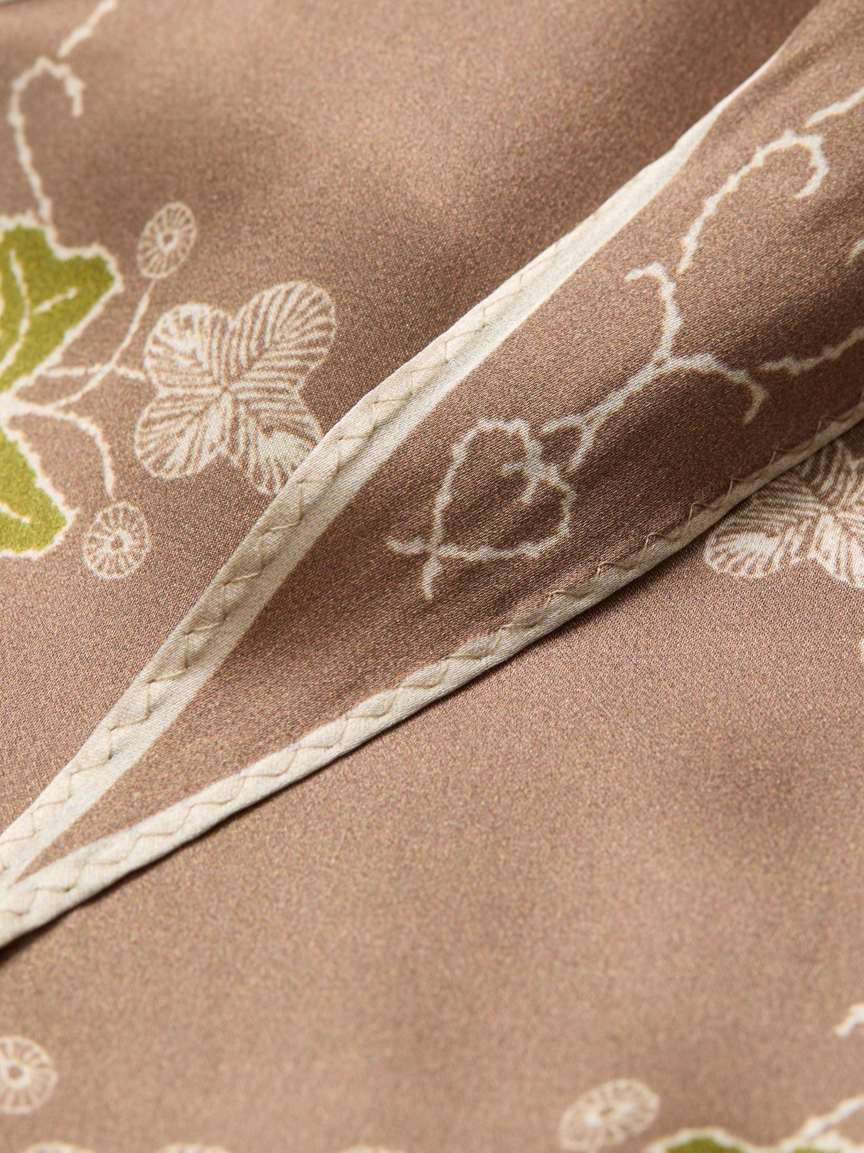 Becksondergaard Brodaria Diamond Scarf - Pine Bark