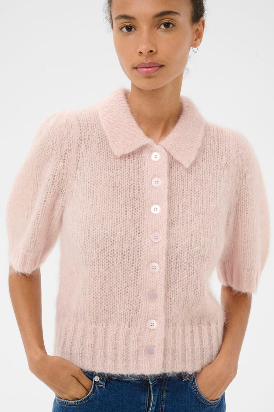 Part Two Vernoni Cardigan - Pink