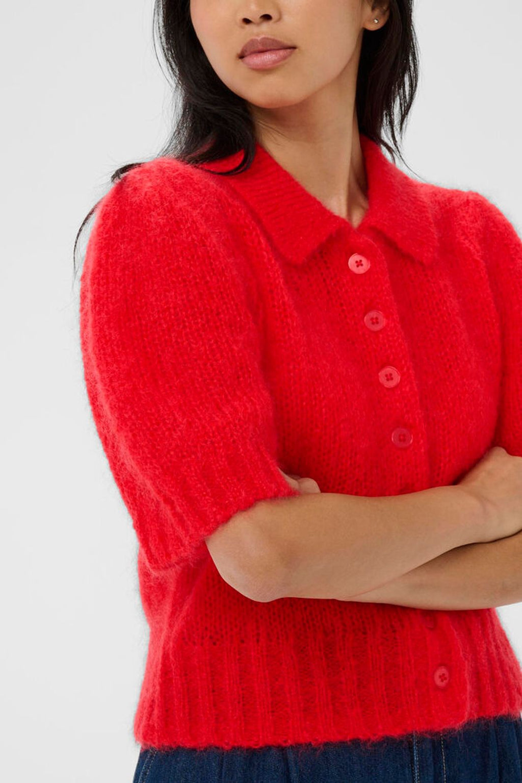 Part Two Vernoni Cardigan - Red