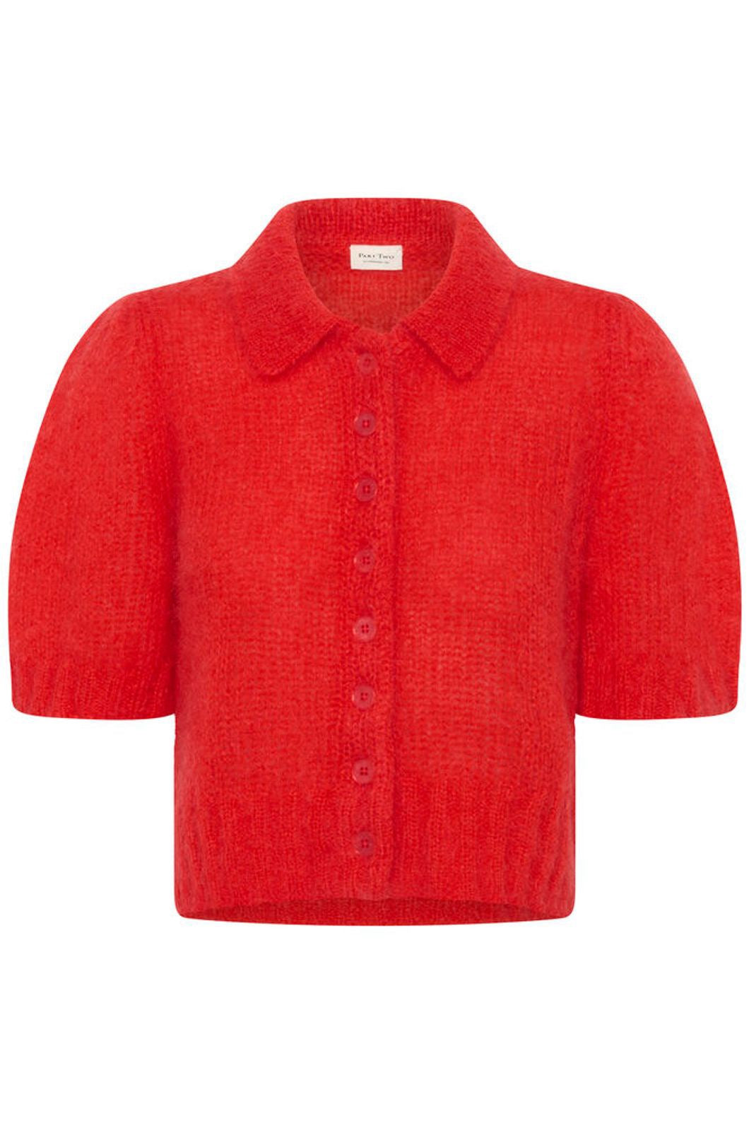 Part Two Vernoni Cardigan - Red