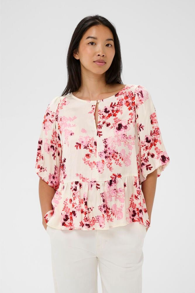 Part Two Azelia Blouse - Pink Blossom