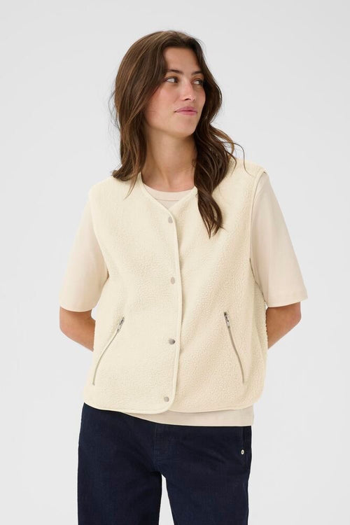 Part Two Signy Waistcoat - Oatmeal