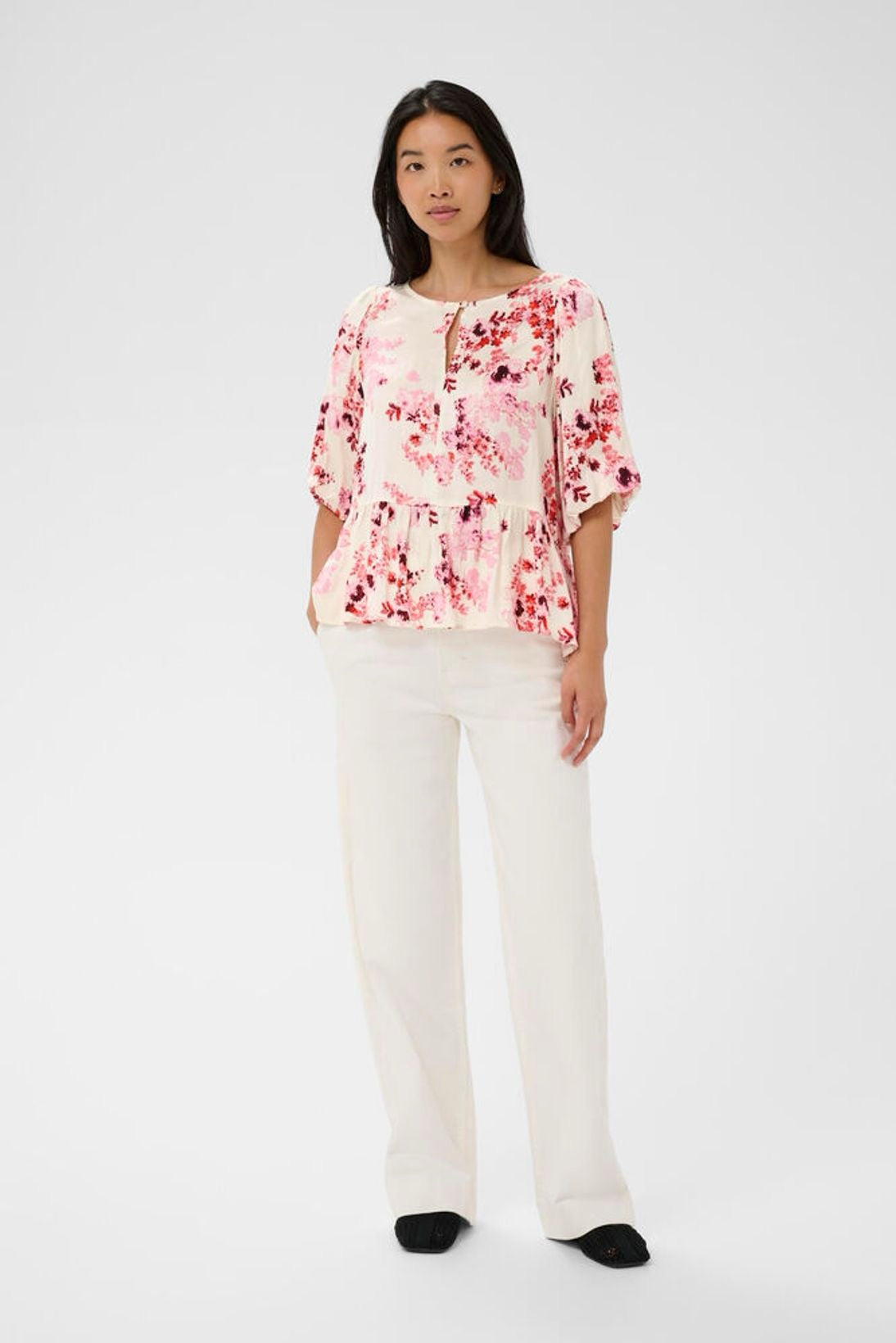 Part Two Azelia Blouse - Pink Blossom