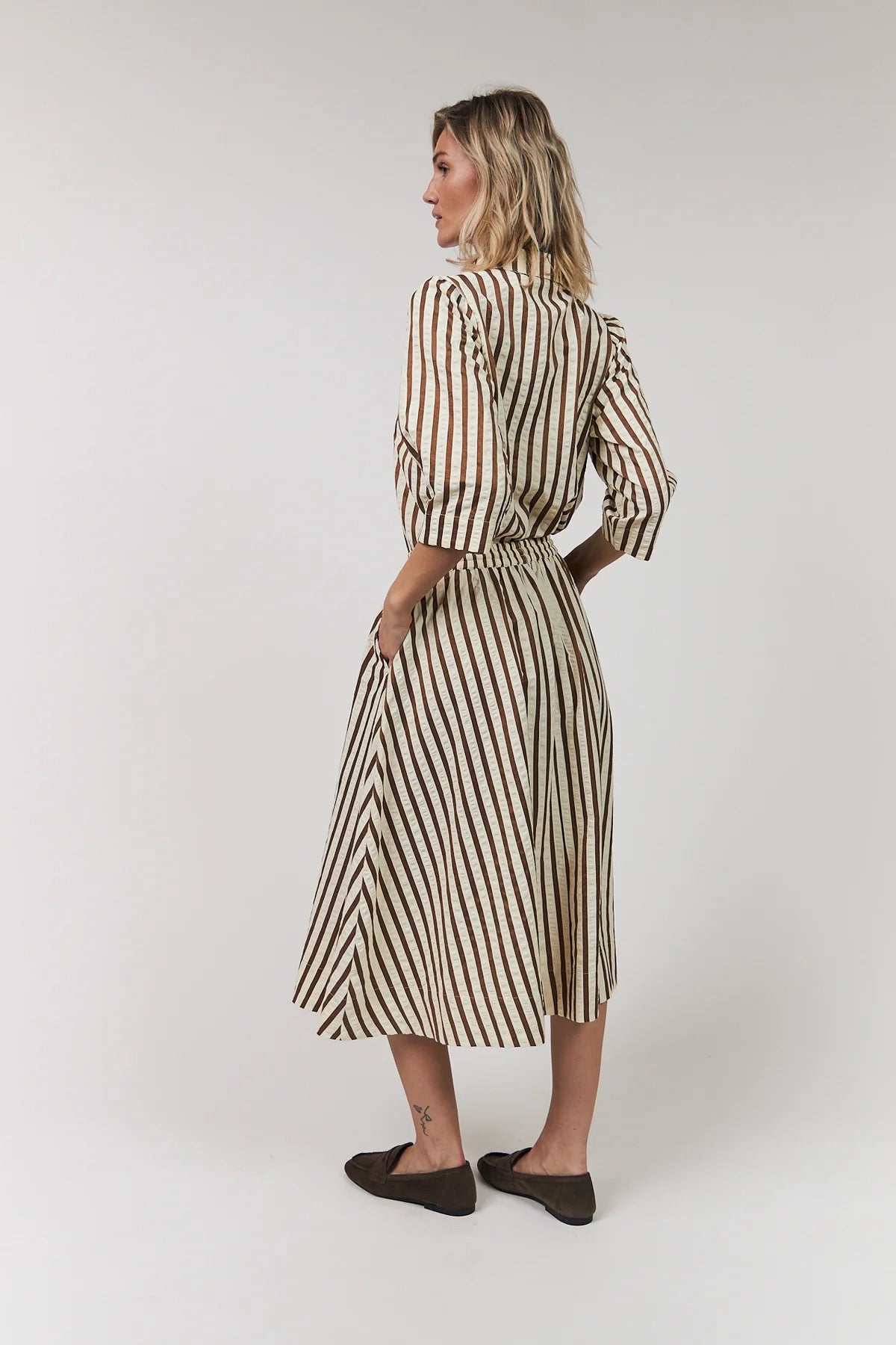 Lollys Laundry Bono Shirt - Dark Mocha