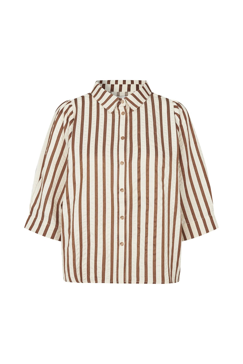 Lollys Laundry Bono Shirt - Dark Mocha