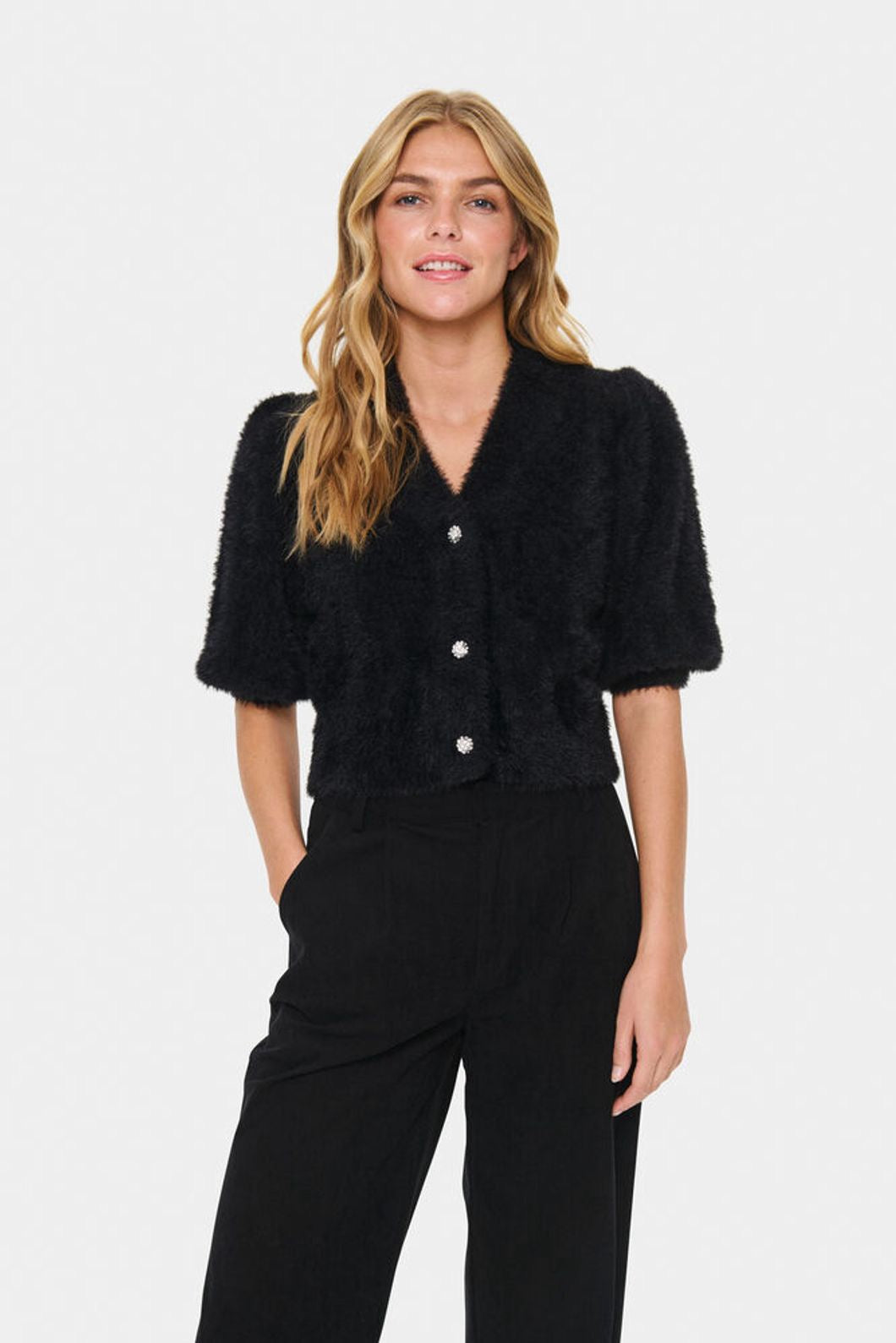 Saint Tropez Banni Cardigan - Black