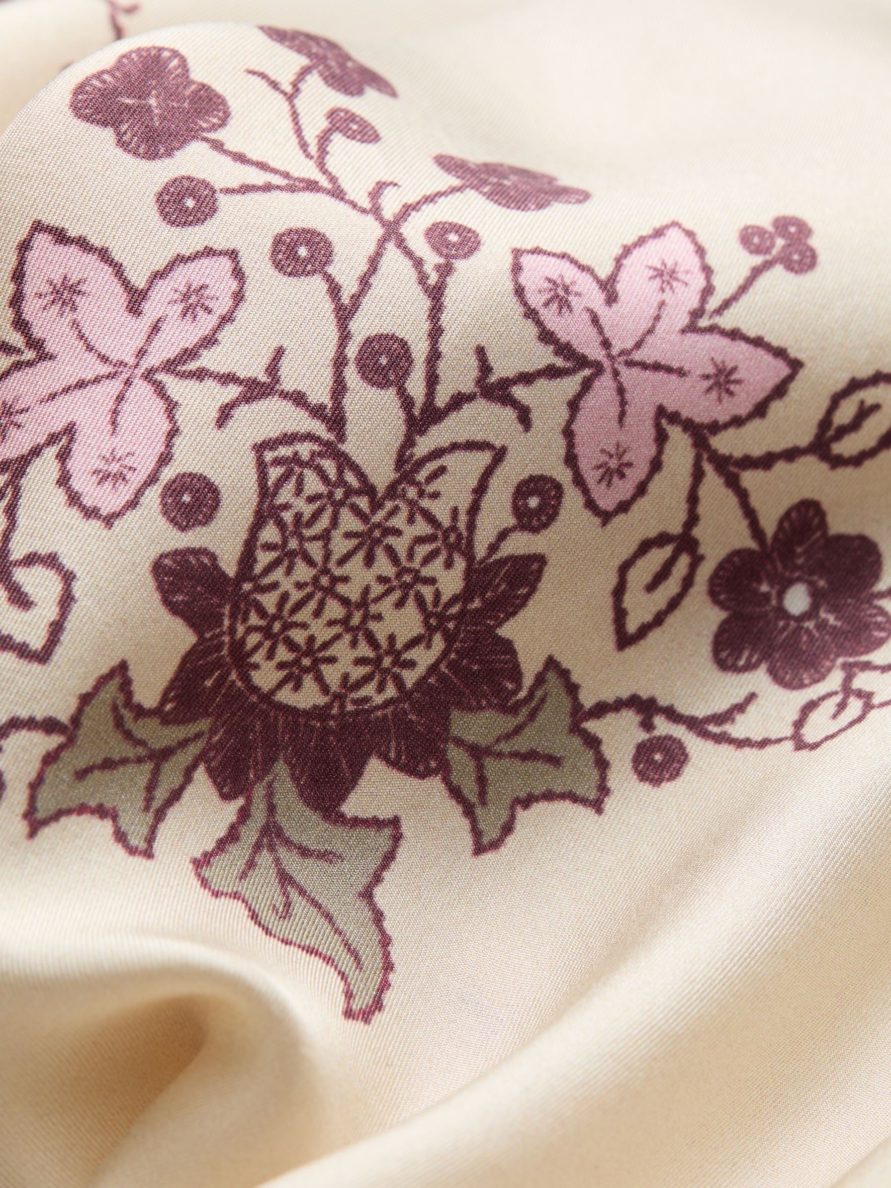 Becksondergaard Brodaria Sia Scarf - Birch White