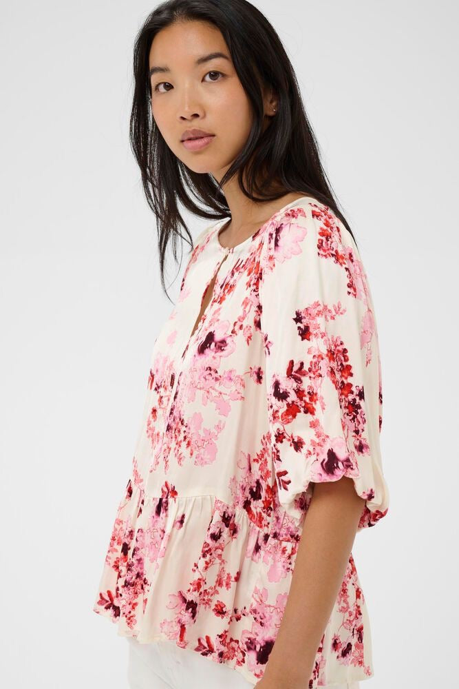 Part Two Azelia Blouse - Pink Blossom