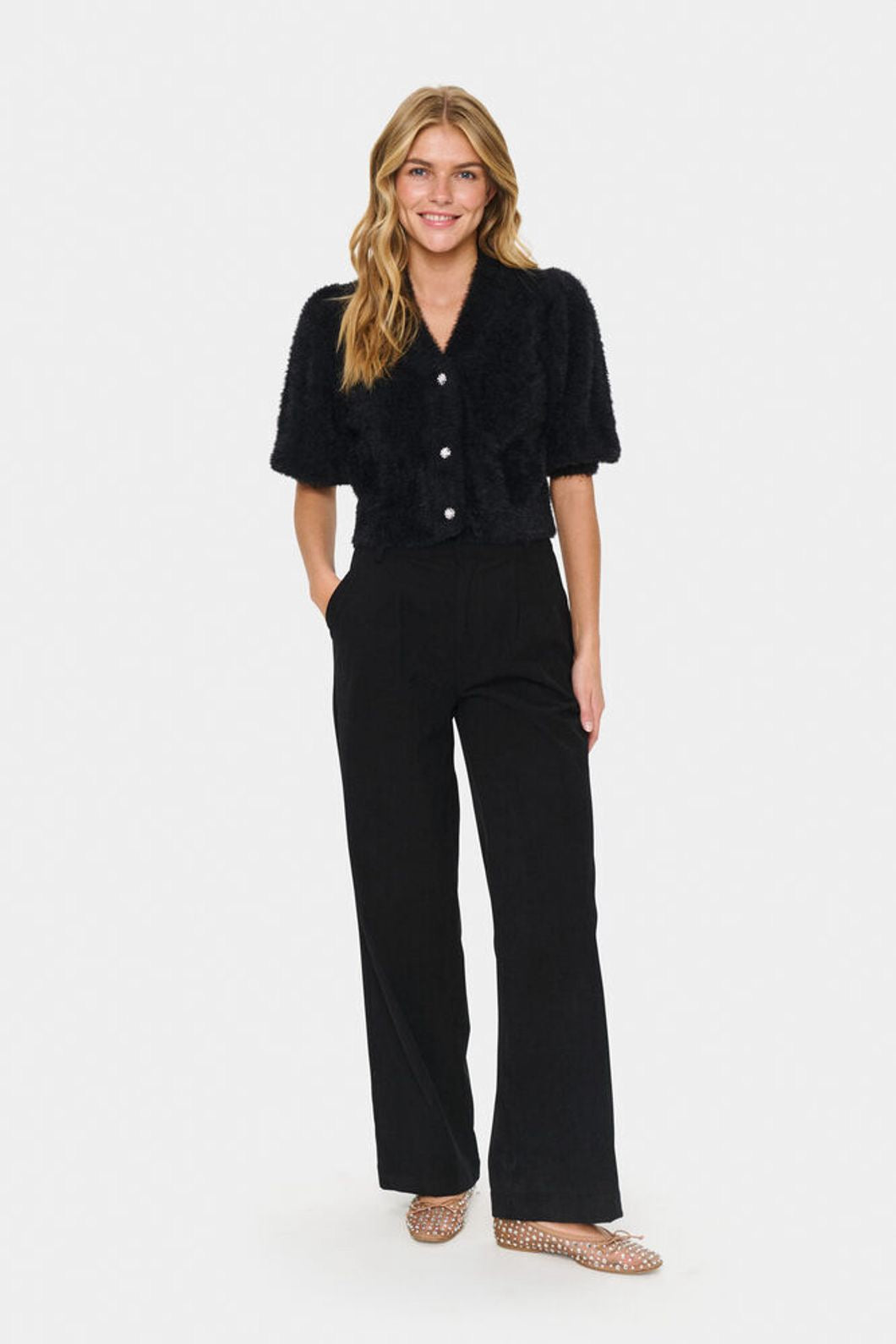 Saint Tropez Banni Cardigan - Black