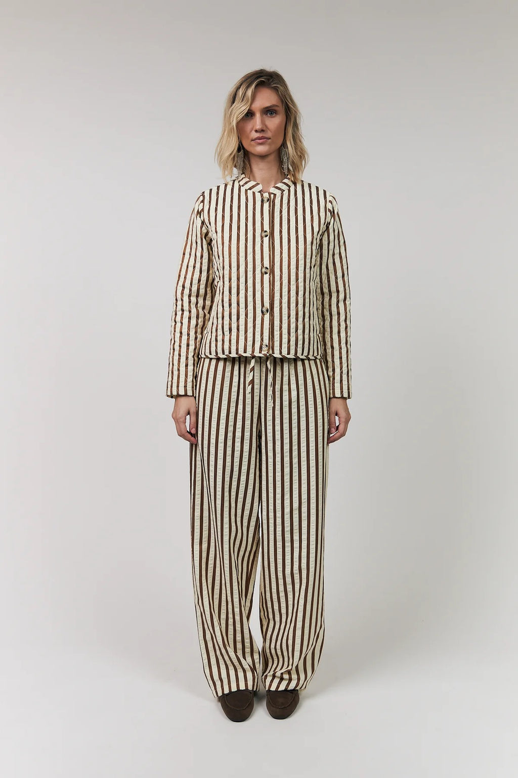 Lollys Laundry Rita Pants - Dark Mocha