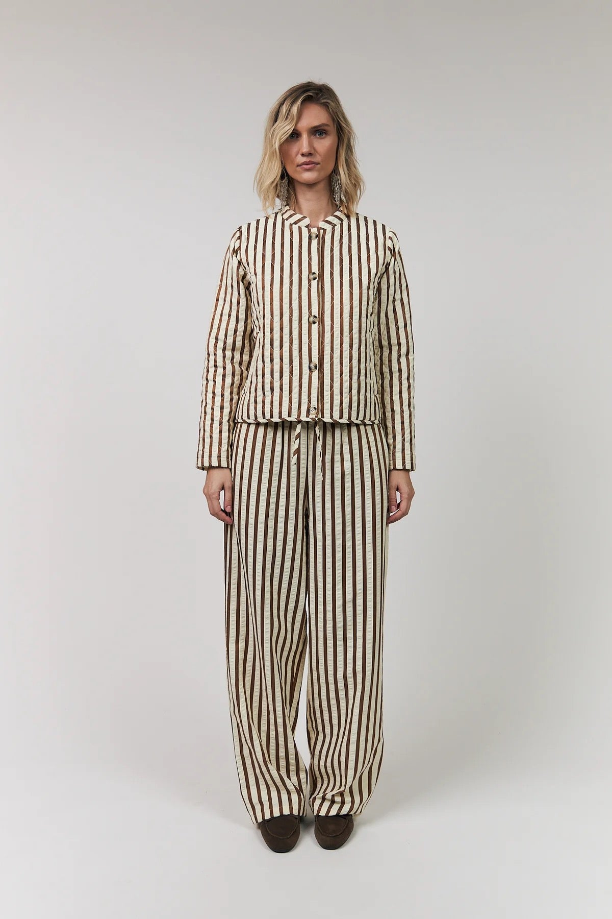 Lollys Laundry Rita Pants - Dark Mocha