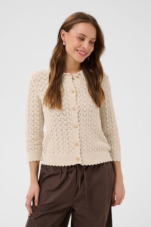Saint Tropez Sylvie Cardigan - Birch