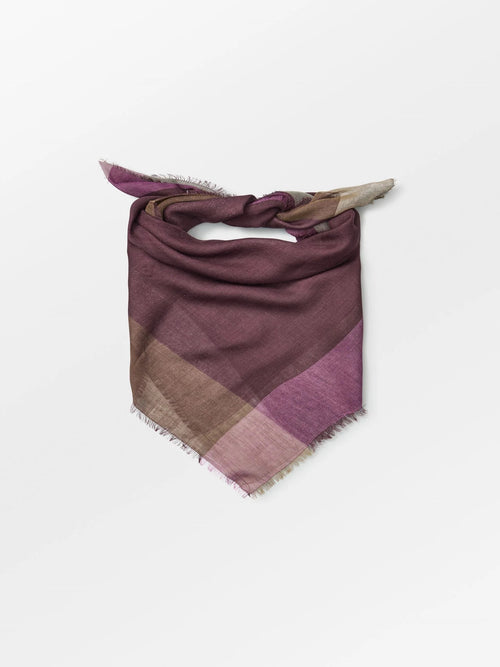 Becksondergaard Ekko Wica Big Scarf - Fig Red