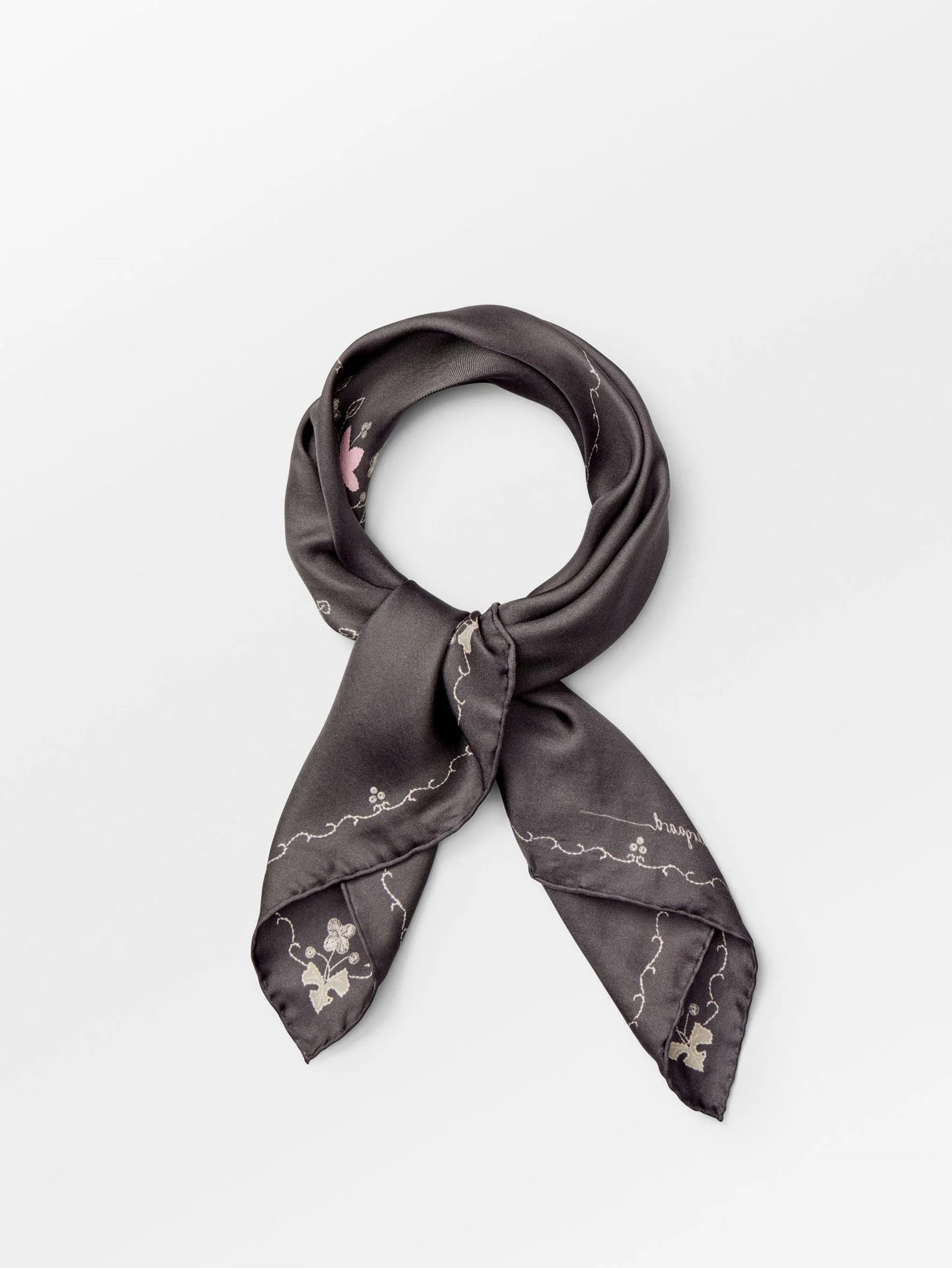 Becksondergaard Brodaria Sia Scarf - Forged Iron Grey