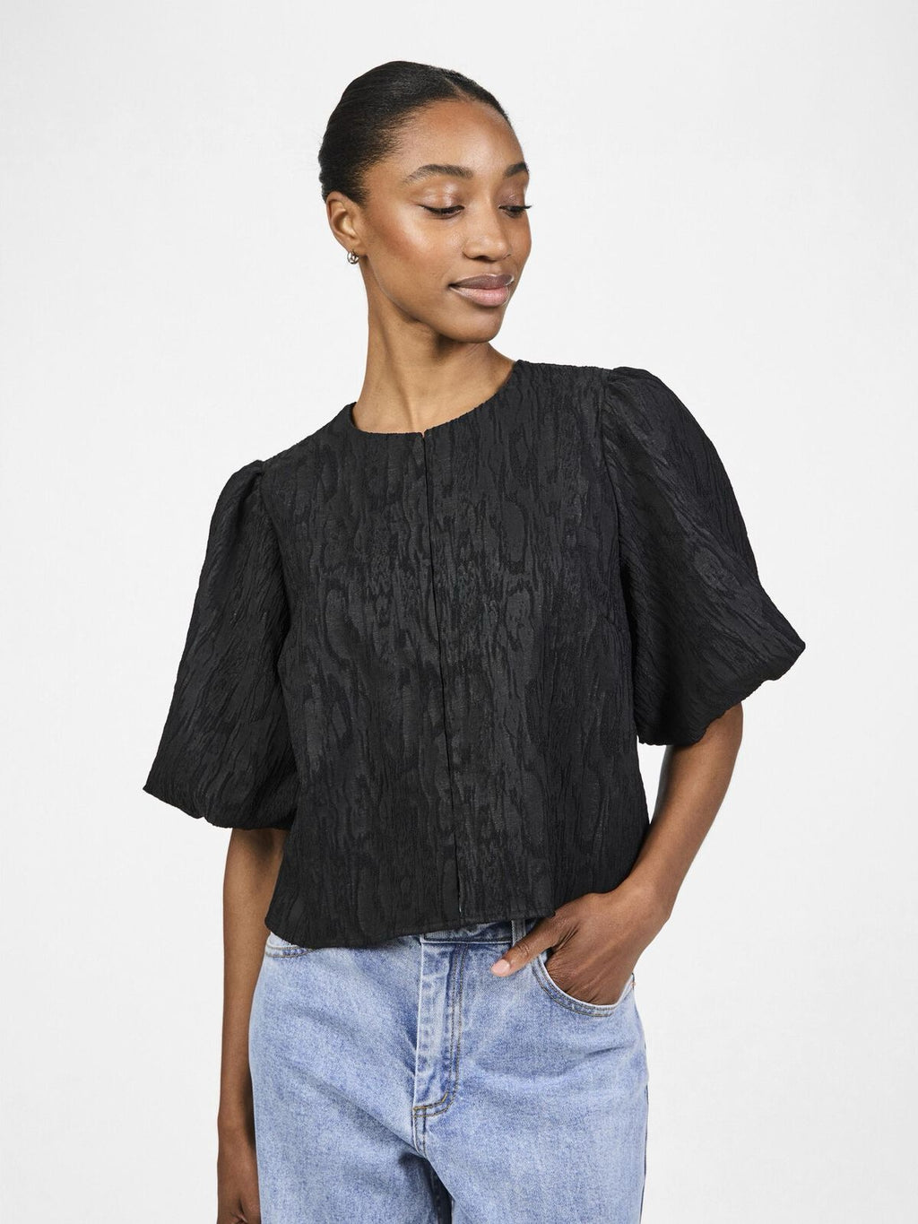 YAS Minu Blouse - Black