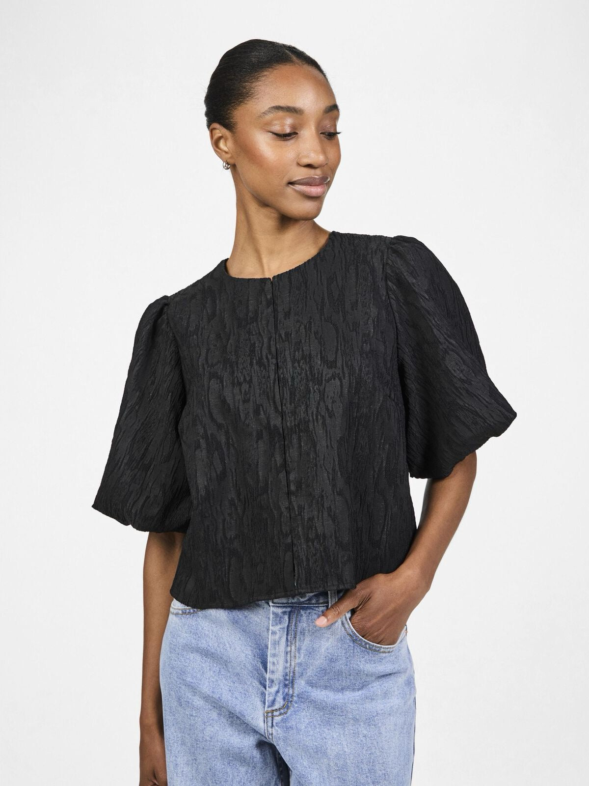 YAS Minu Blouse - Black