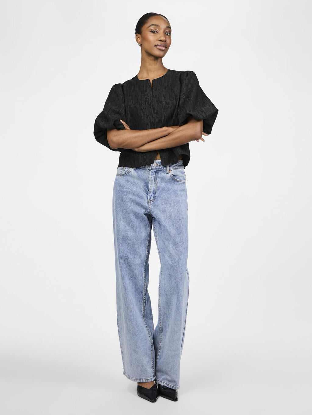 YAS Minu Blouse - Black