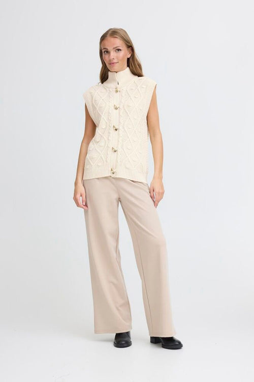 Ichi Destan Waistcoat - Sandshell