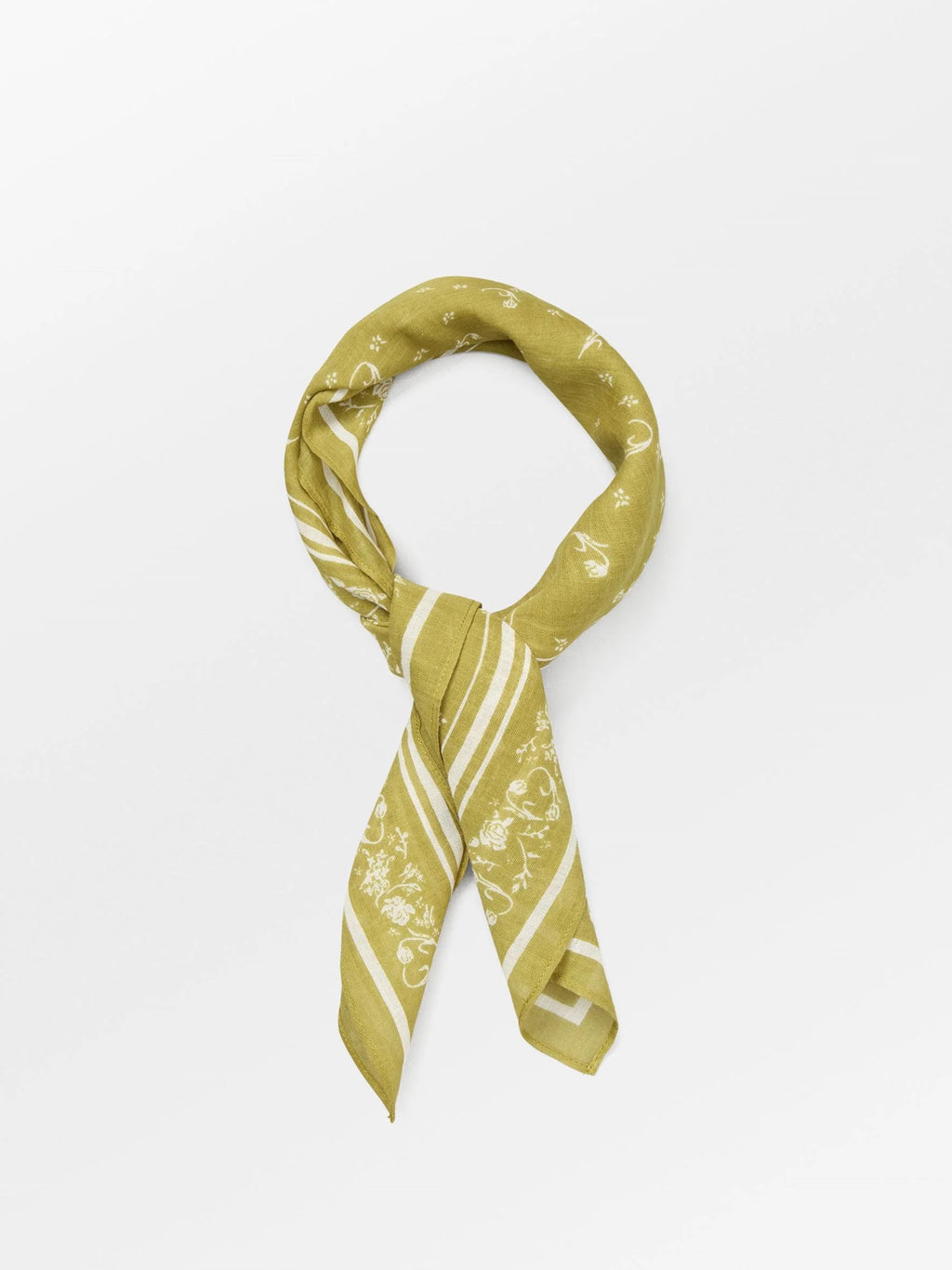 Becksöndergaard Tulipa Cotta Scarf - Khaki Green
