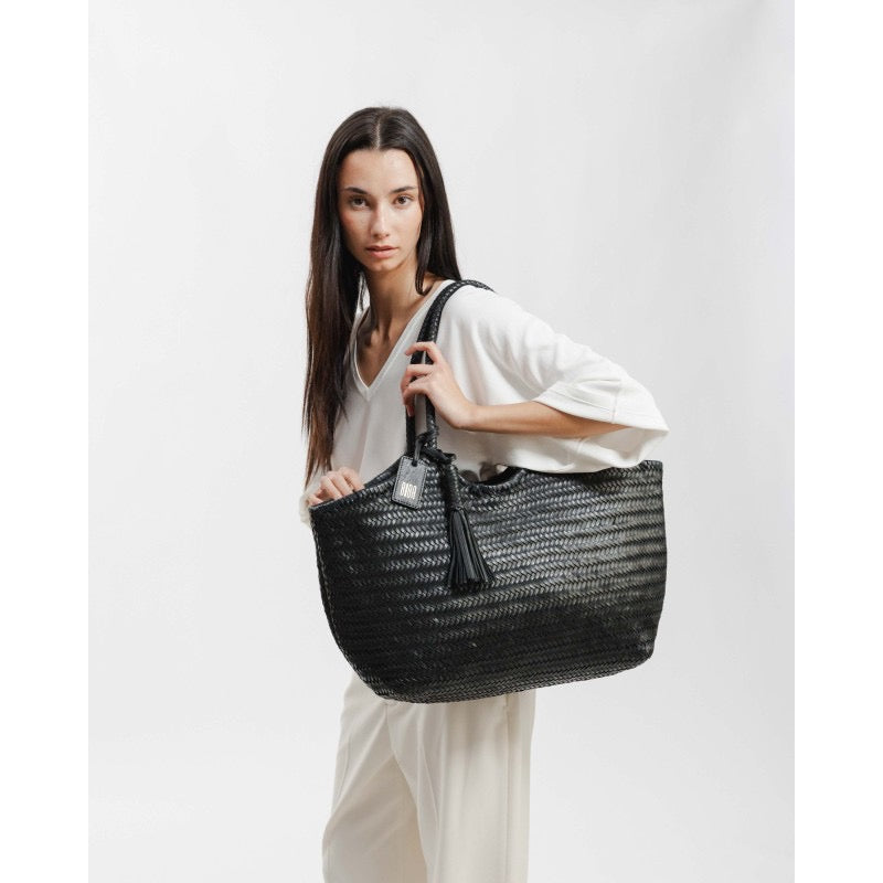 Biba Large Shoulder Bag Perkins - Black