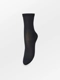 Becksondergaard Stripy Glitter Sock - Black