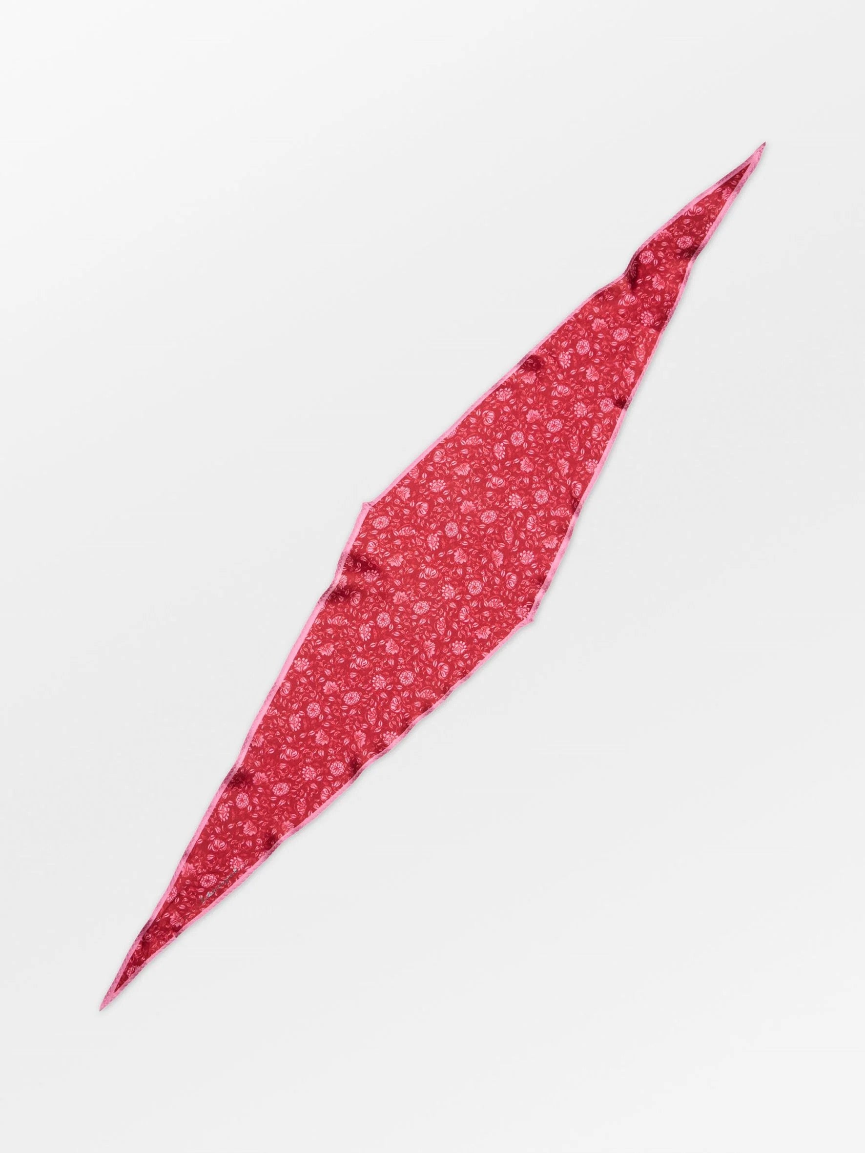 Becksöndergaard Asflora Diamond Scarf - Garnet Red