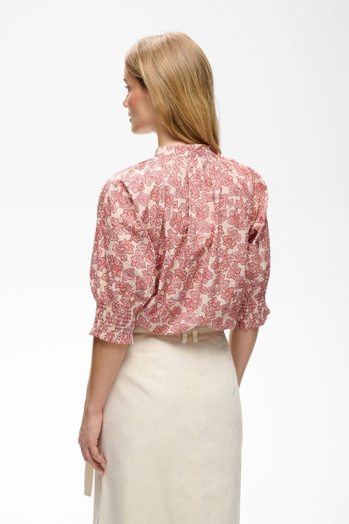 Part Two Almeras Shirt Leaf Print - Red