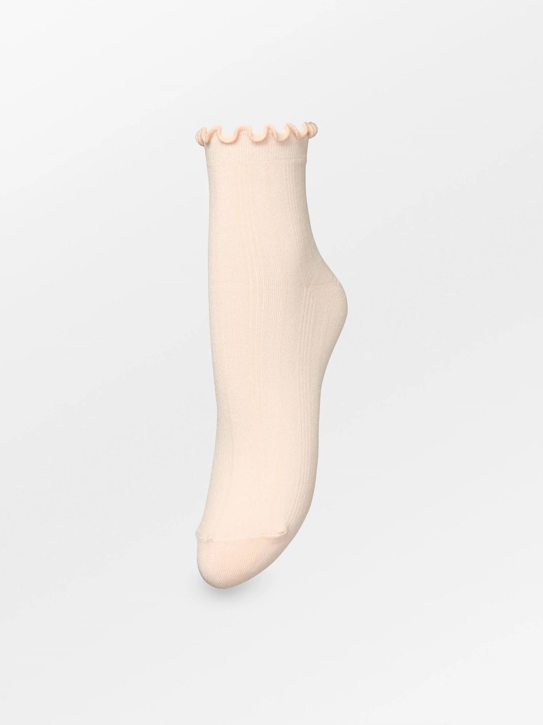 Becksöndergaard Frilla Short Sock - Peach Purée