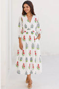 Aspiga Jyoti Dress - White Pattern