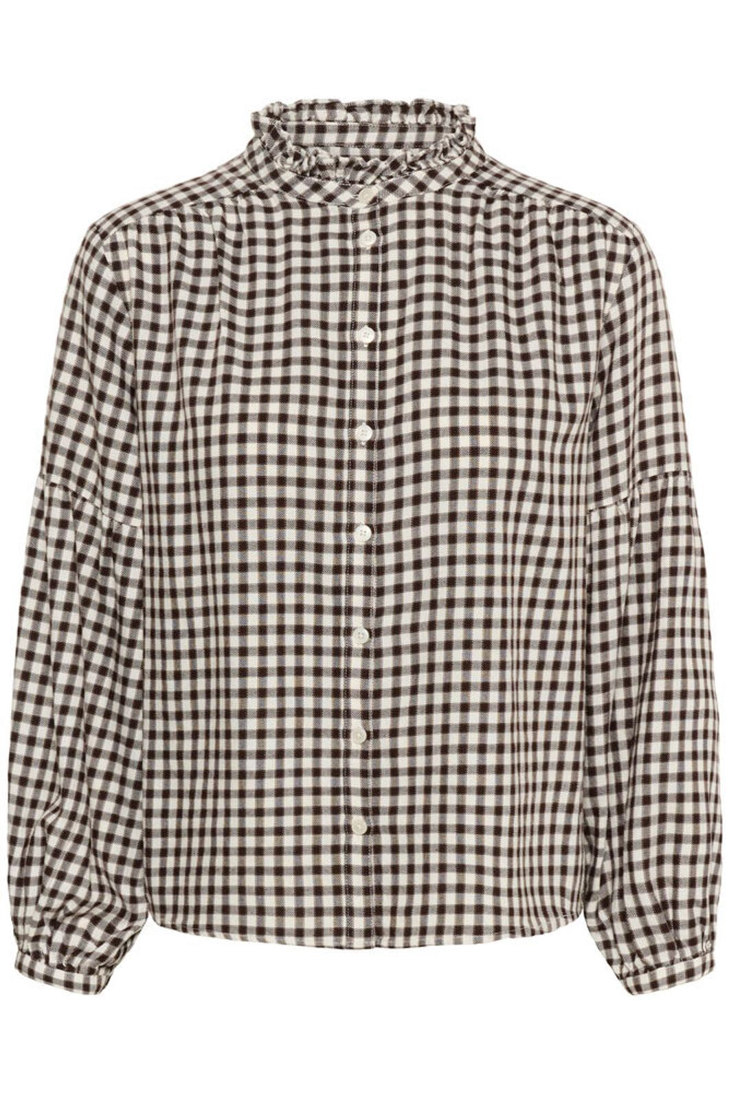Part Two Samilla Shirt - Garnache Check