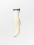 Becksöndergaard Stripea Cotta Sock - Birch White