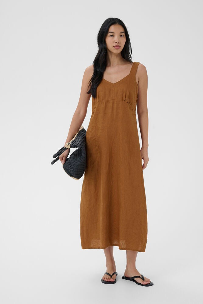 Part Two Botille Dress - Brown
