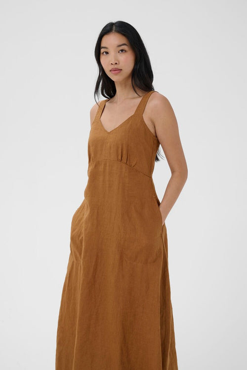 Part Two Botille Dress - Brown