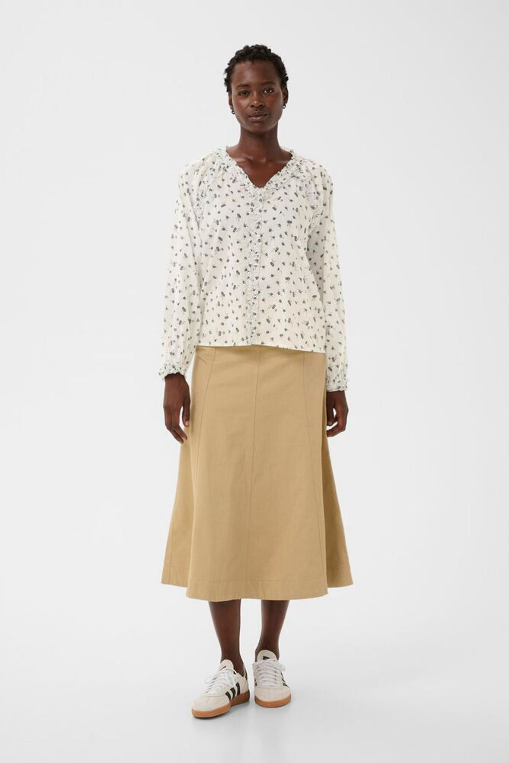 Part Two Zadie Blouse - Whispering White