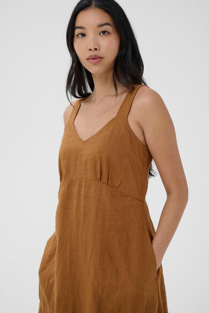 Part Two Botille Dress - Brown