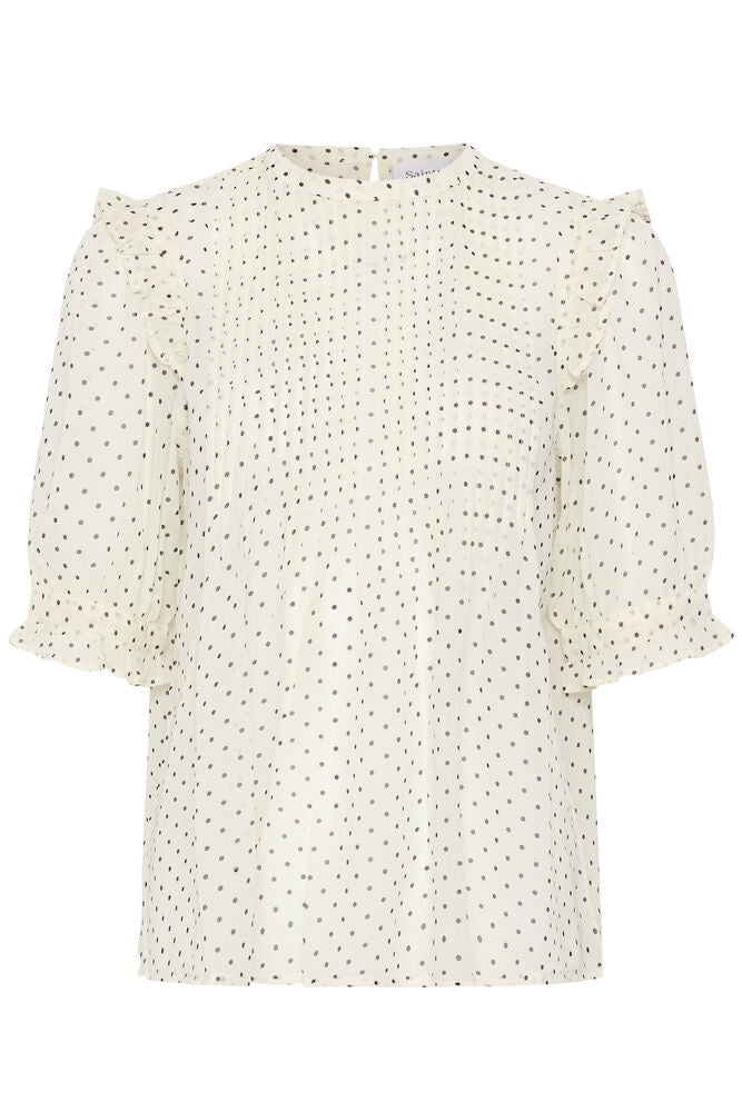 Saint Tropez Sabatina Blouse - White