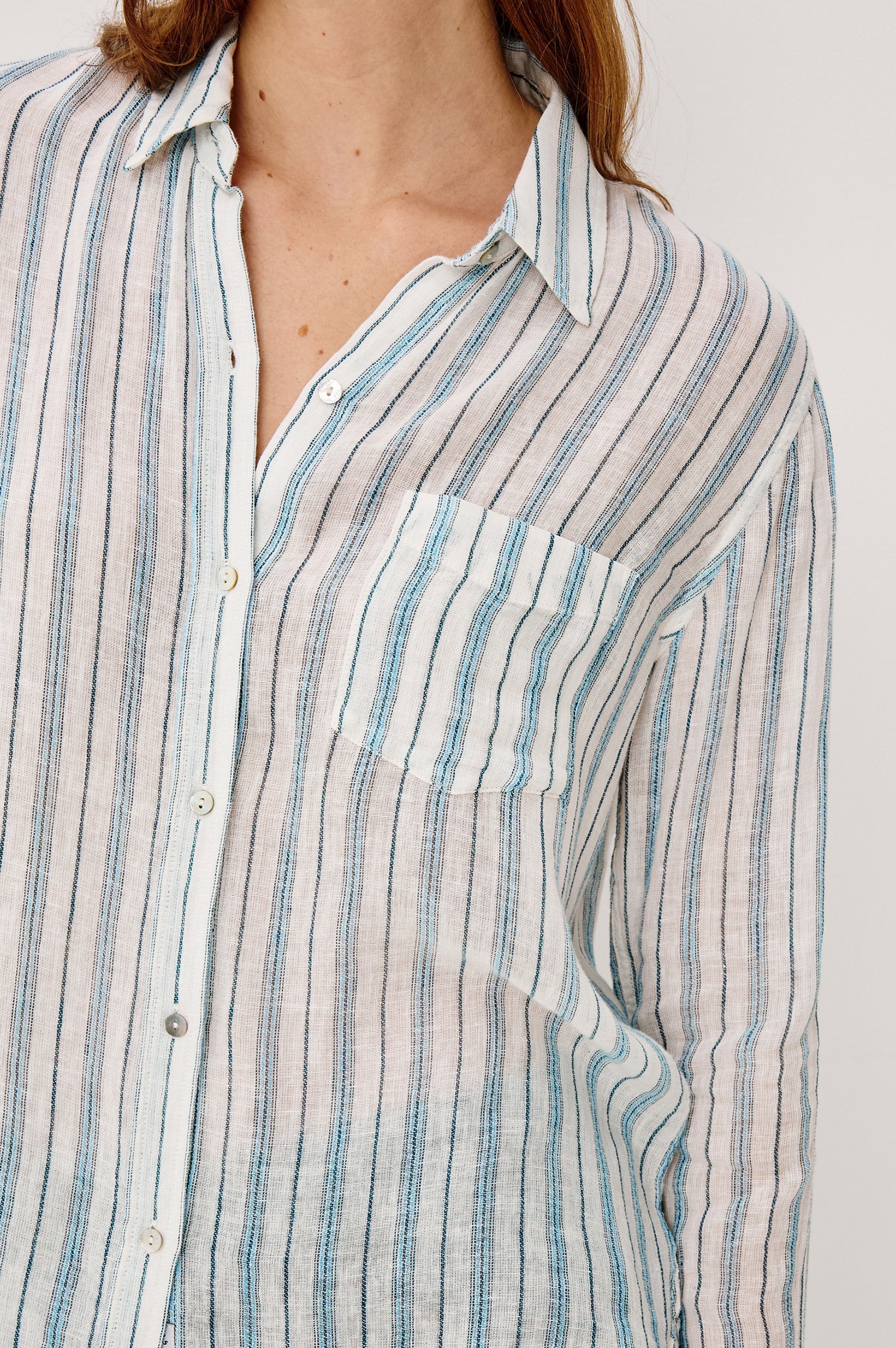 Rails Charli Shirt - Echo Stripe