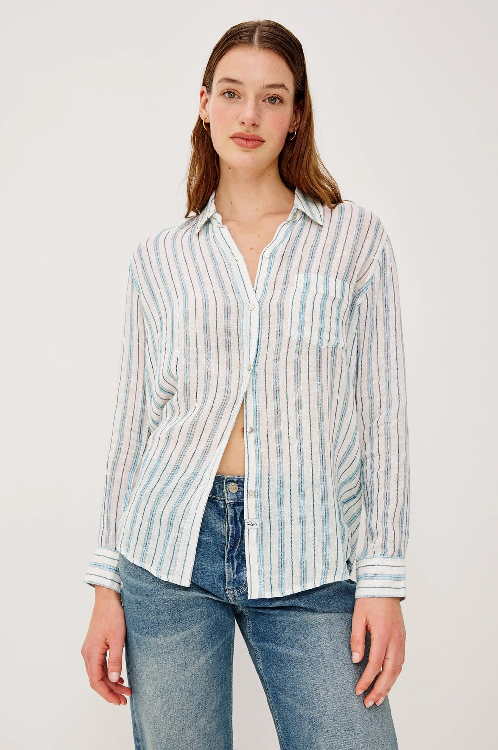 Rails Charli Shirt - Echo Stripe