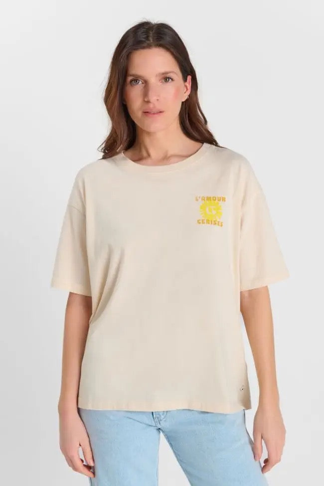 Le Temps Des Cerises Onira T-shirt - Craie