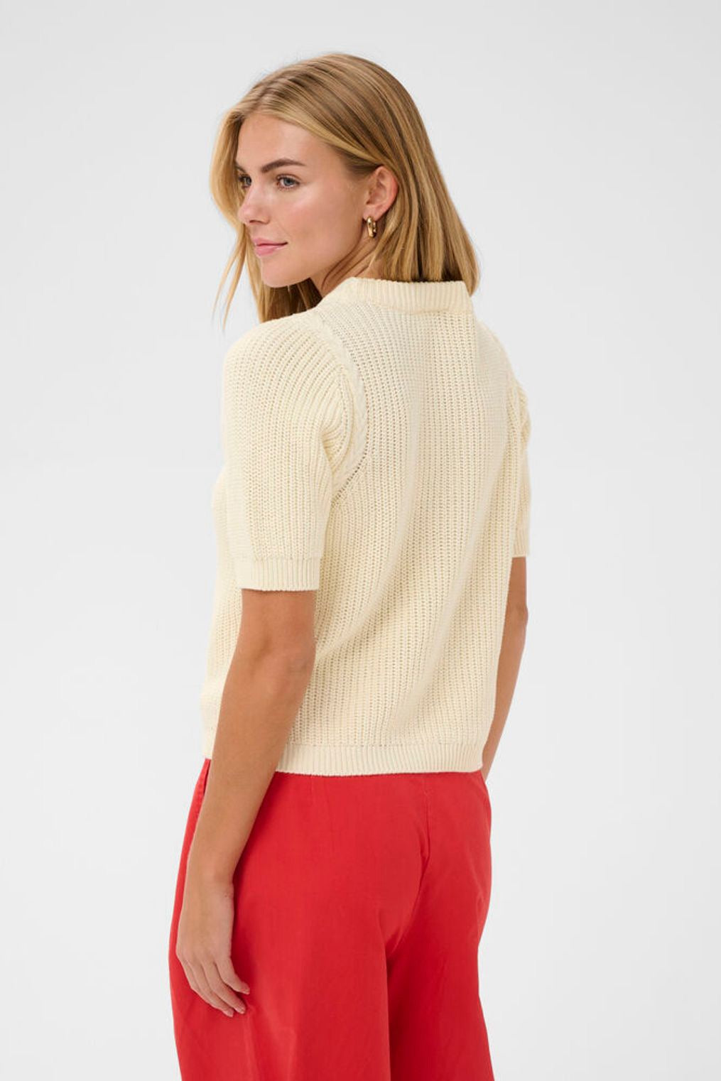 Saint Tropez Pilia Pullover - Cream