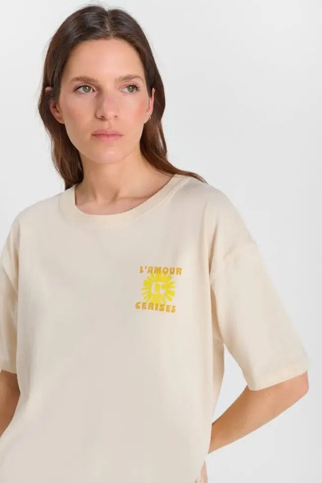 Le Temps Des Cerises Onira T-shirt - Craie